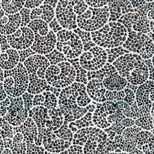 新中式中式石材拼花_鹅卵石拼花_卵石铺地_雨花石_石子地面_地面石材拼花贴图