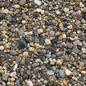 自然地面_砂砾_碎石_鹅卵石_石子_户外地面贴图 (2)