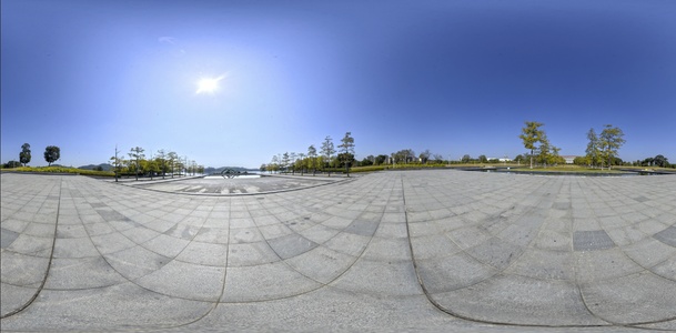 12-公共开阔广场远景hdr贴图