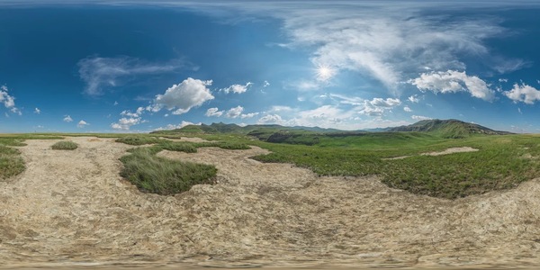 04-golden_gate_hills户外蓝天白云hdr贴图_16k