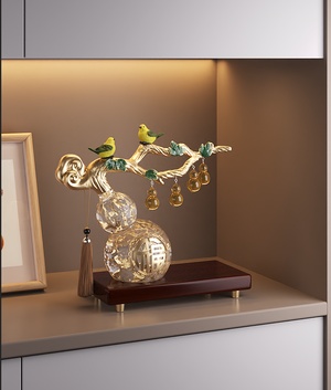 新中式葫芦摆件金葫芦3D模型