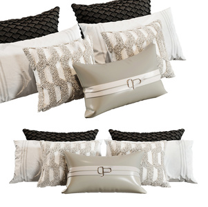 现代抱枕_枕头_抱枕3D模型