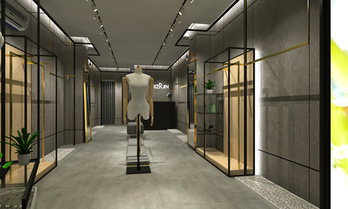 服装店3D模型 3d模型