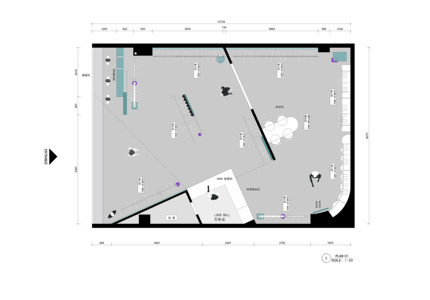 服装店平面布置图设计方案