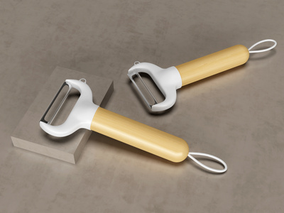 14-现代削皮刀 刮刀-