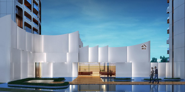 现代风格售楼处 高层住宅