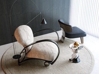 现代意式休闲椅 SU模型