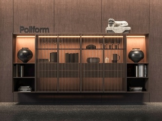 中古新中式玄关柜 SU模型