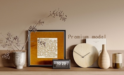 现代中古摆件组合SU模型