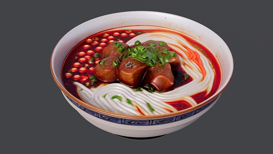 一碗红烧牛肉面