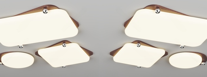 现代吸顶灯 现代极简灯具组合SU模型