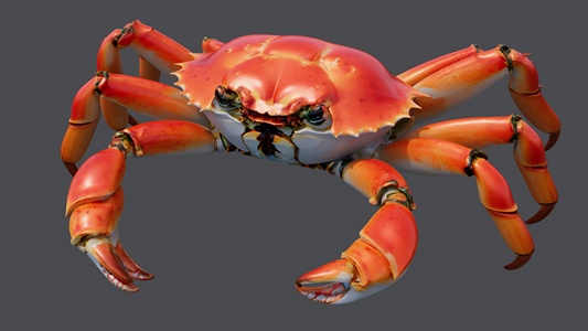 写实大螃蟹