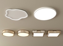 现代吸顶灯SU模型