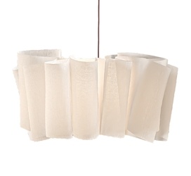 现代奶油吊灯SU模型