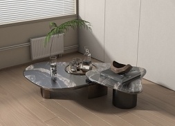 现代意式茶几__花瓶摆件SU模型