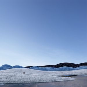 现代山脉广告灯箱屏幕海报 (13)