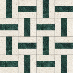 绿色格子砖石材拼花贴图 (2)