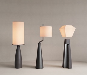 现代复古落地灯SU模型