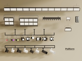 现代其它灯具 现代舞台灯SU模型