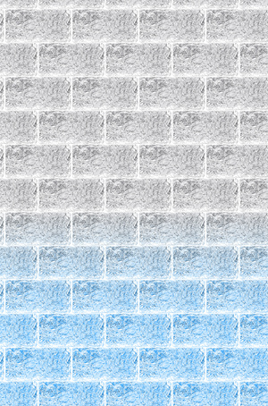现代极简玻璃砖_蓝色渐变玻璃砖贴图