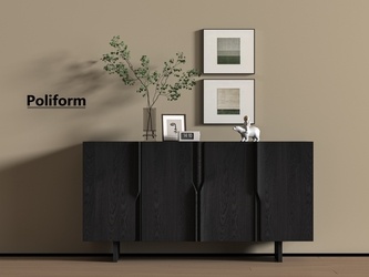 现代玄关柜 边柜SU模型