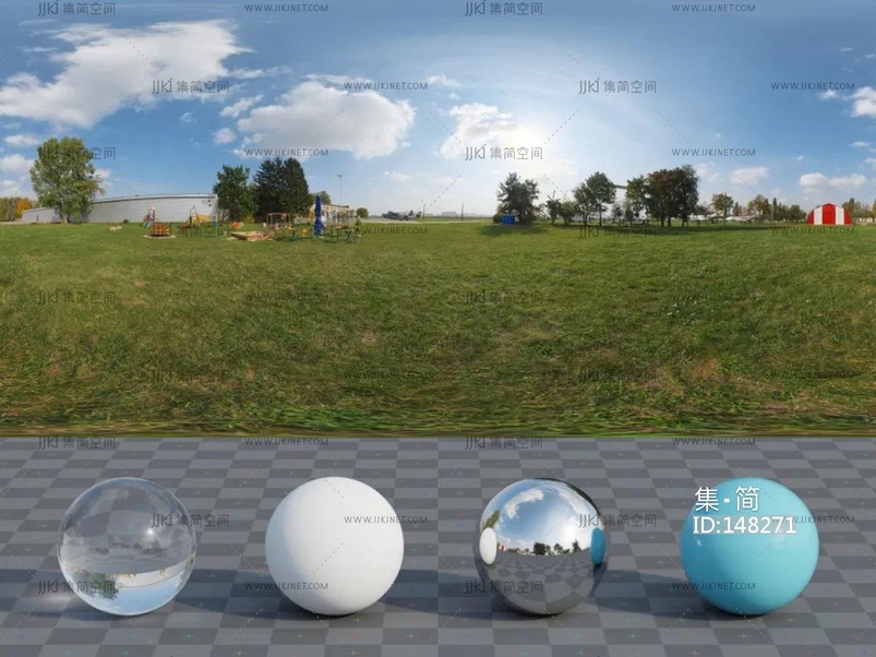 公园郊区8k-16k高清hdr贴图 