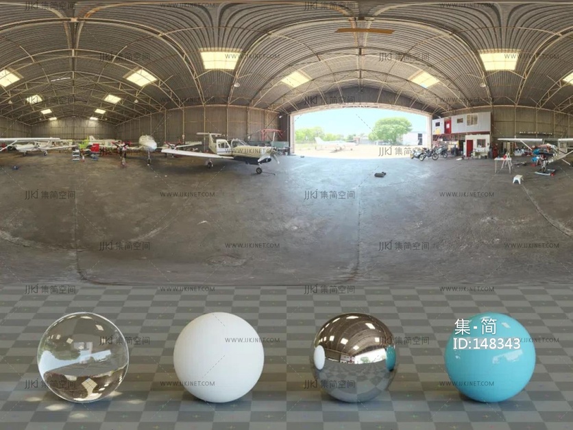 仓库厂房车间8k-16k高清hdr贴图