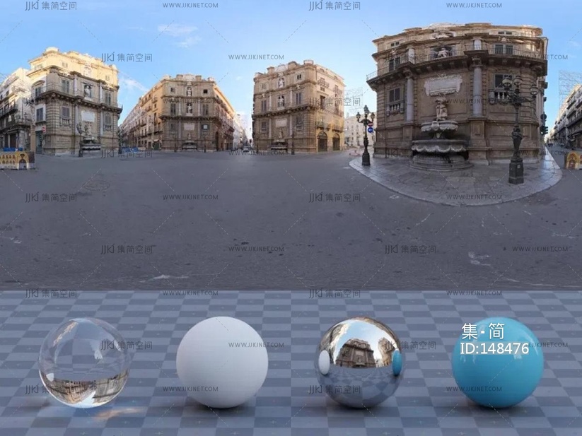 室外户外楼房建筑hdr贴图8k-16k高清贴图