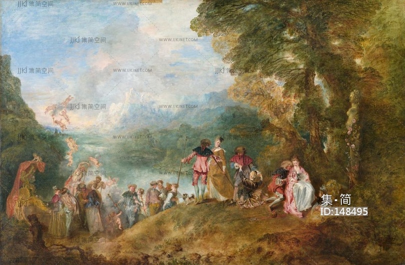 欧式法式油画 (1)