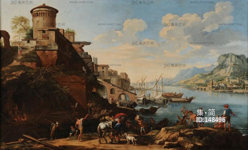 欧式法式油画 (2)