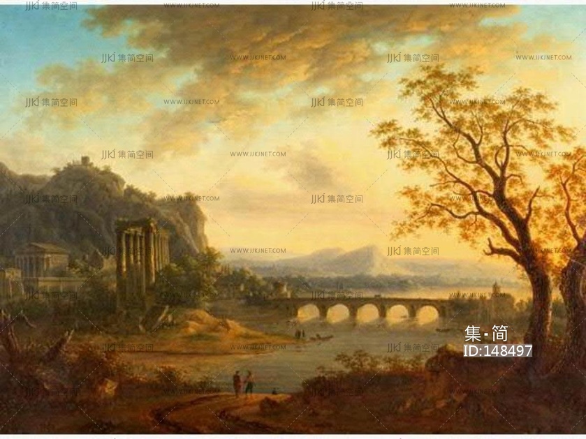 欧式法式油画 (3)