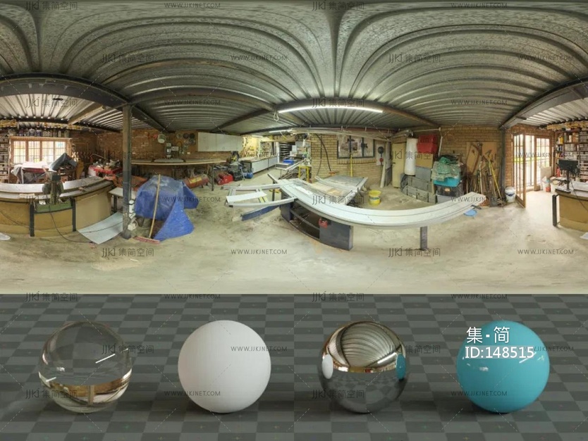 室内厂房内hdr贴图8k-16k高清贴图