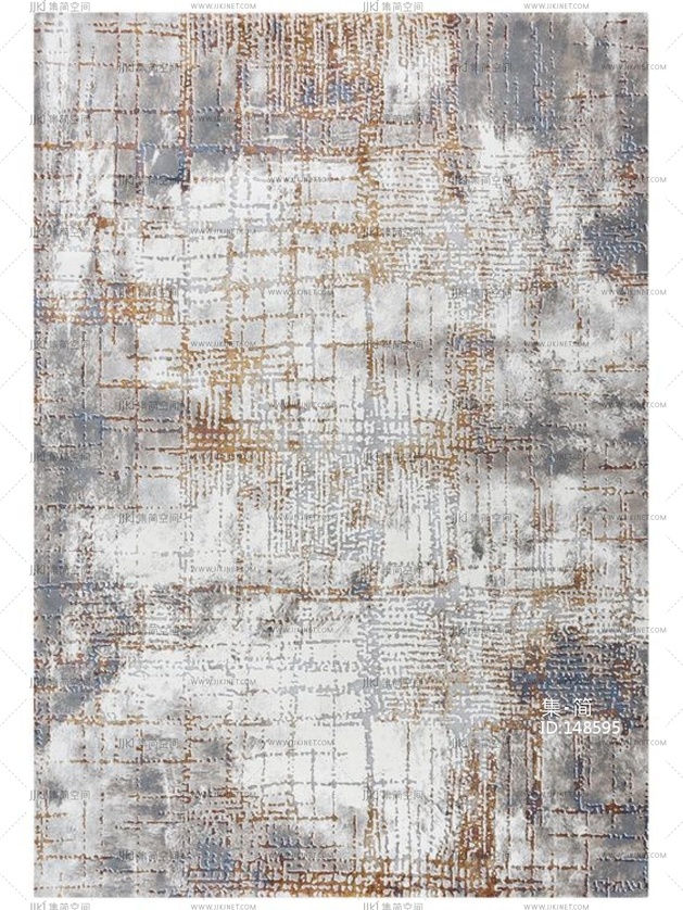 新中式现代抽象地毯 (19)