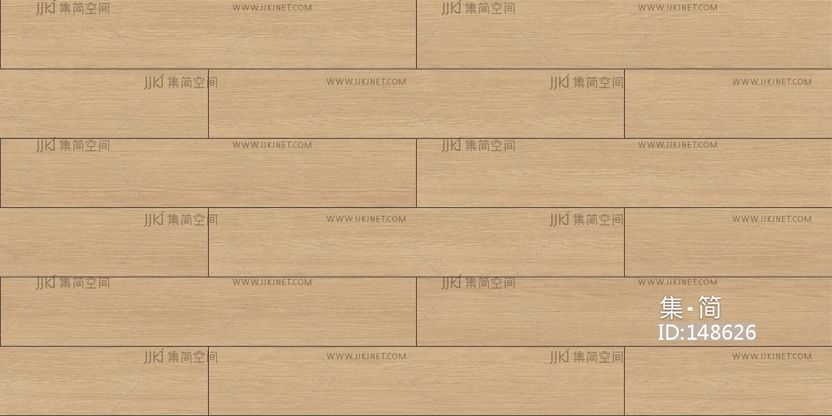 无缝原木色木地板贴图