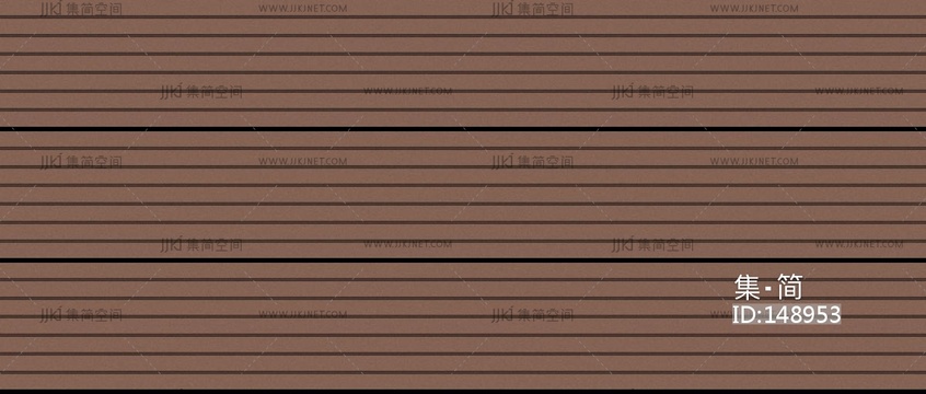 无缝黄棕色塑木地板贴图