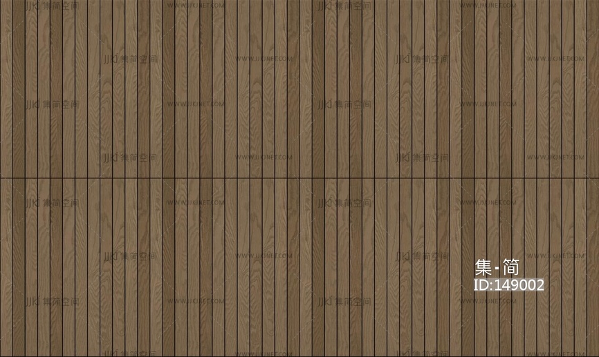无缝户外常规防腐木地板贴图 (2)