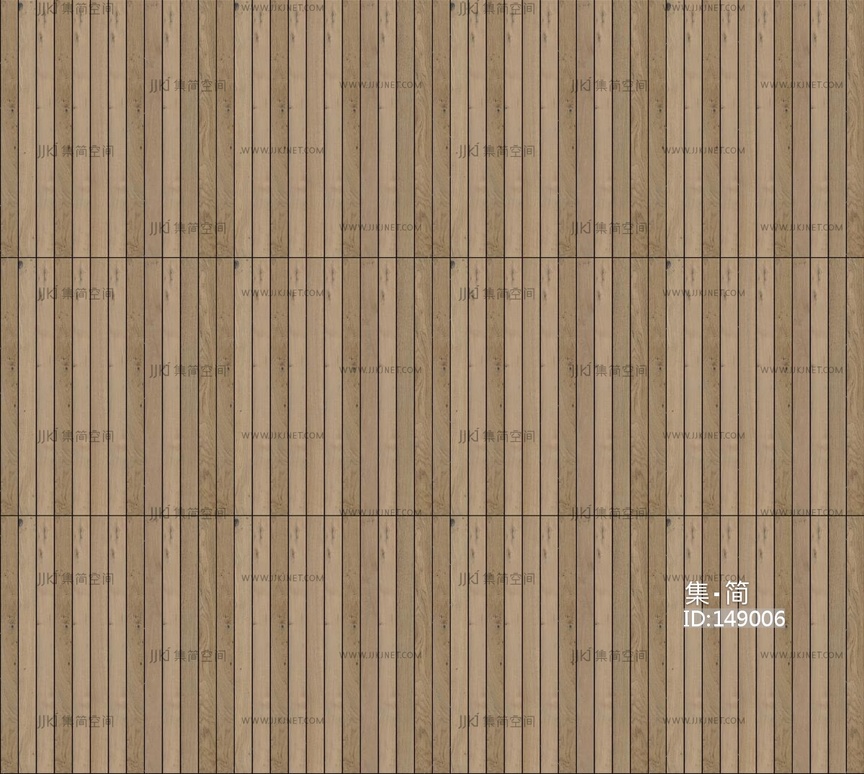 无缝户外常规防腐木地板贴图