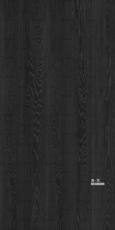 9黑色无缝木纹_精品贴图深色黑色木纹木板木皮 材质贴图下载