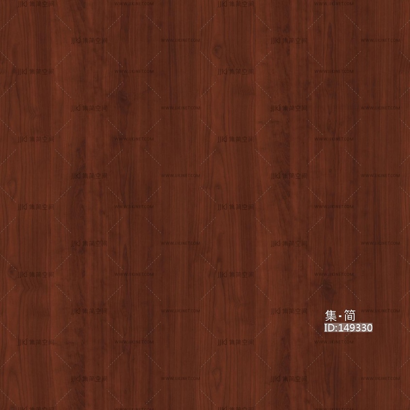 46无缝深红色樱桃木木纹木饰面板材贴图I 