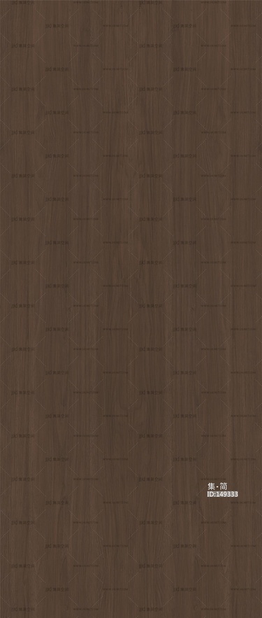 49无缝深木色木纹木饰面贴图 