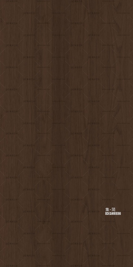 52无缝深棕色胡桃木木纹木饰面贴图