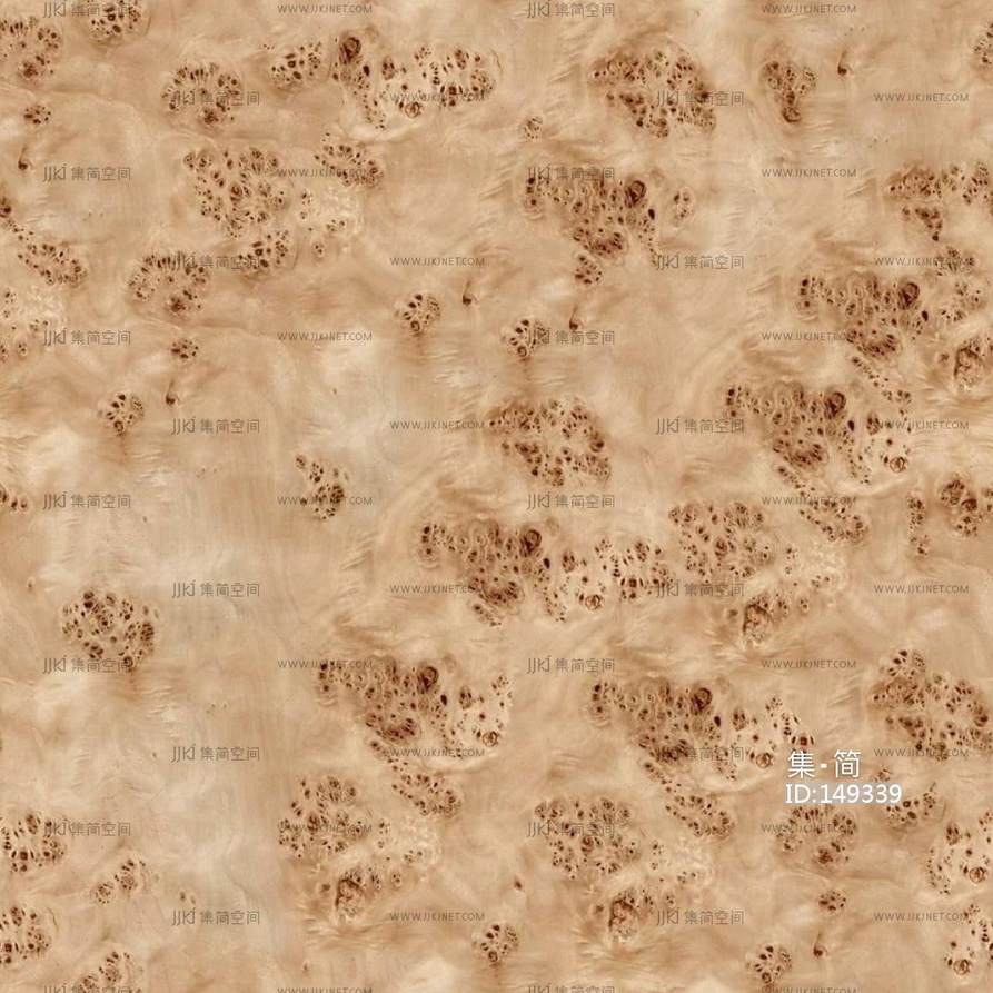 55无缝树瘤科技木皮贴图  