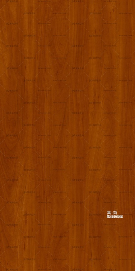 62无缝樱桃木木纹红色贴图