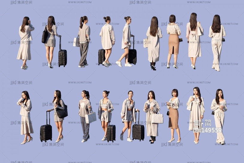  多人_人_ 2d模型