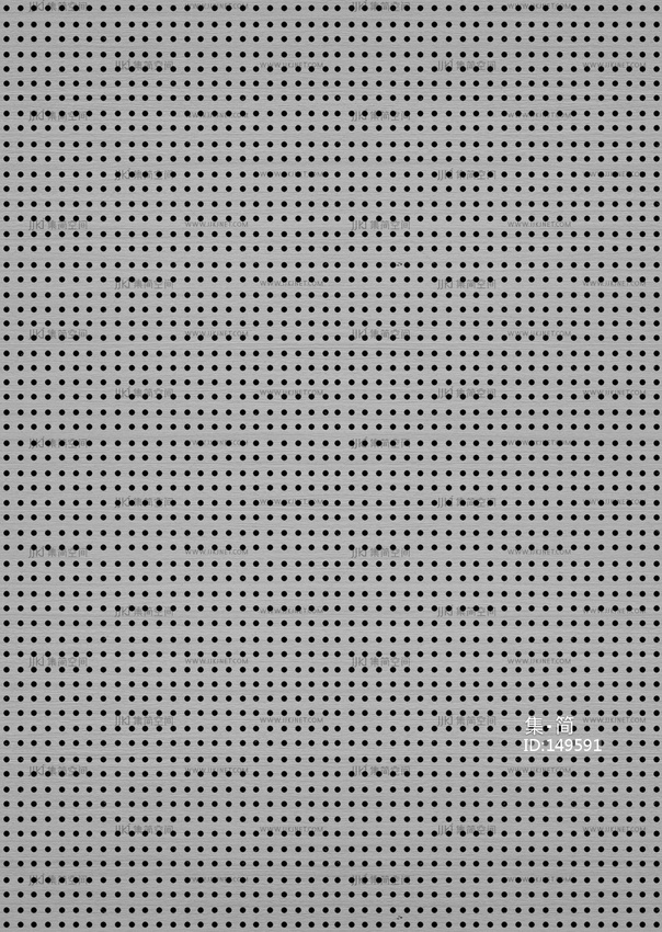 10高清无缝银灰色穿孔吸音板穿孔金属板贴图