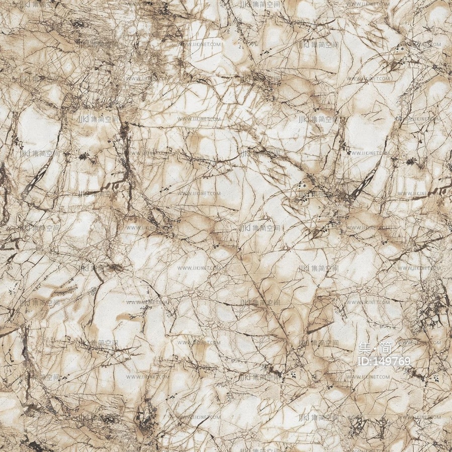 无缝黄色透光石石材贴图