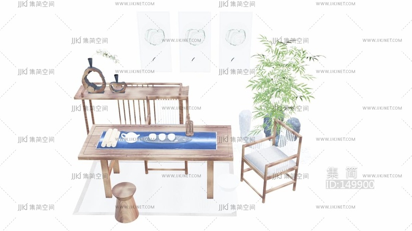 茶桌椅组合 桌椅 椅子 