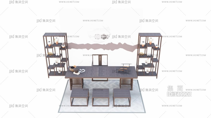 书桌椅 茶桌 桌子 桌椅 组合桌椅 