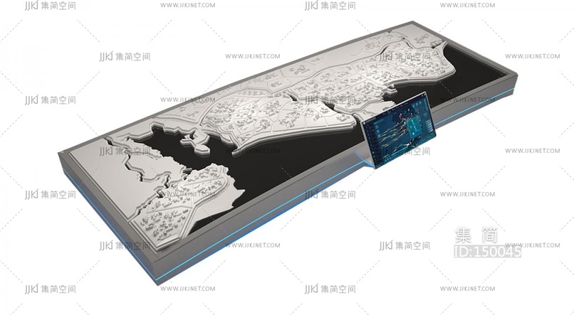 05-展厅设备数字沙盘，城市展厅沙盘vrrr