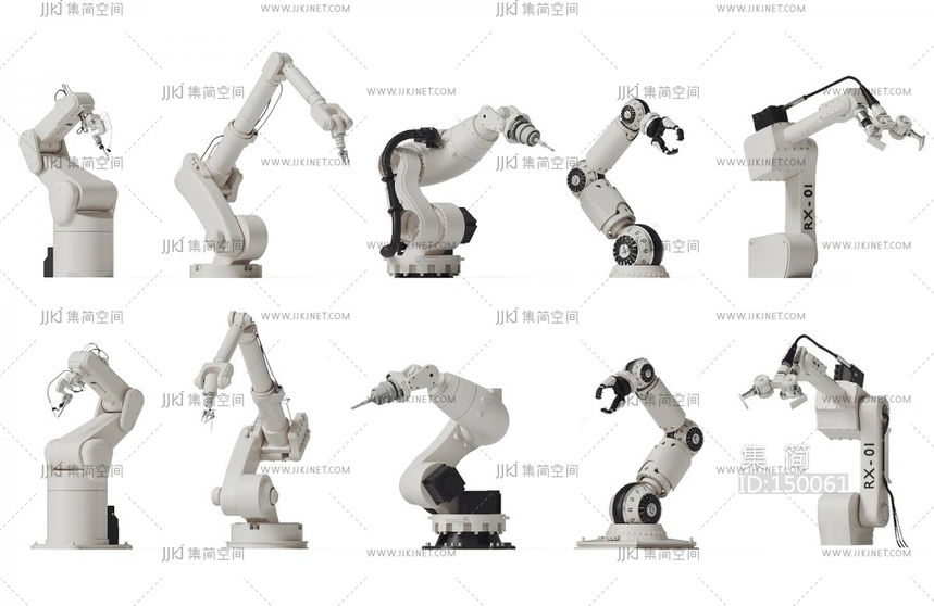 03-机械手臂_机械臂su模型